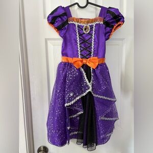 Disney Purple and Orange Witch Costume for Kids